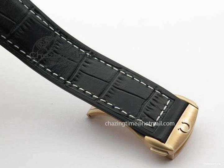 0326 Breathable Seamaster Professional Chrono RG Black Ceramic Black Dial On Black Gummy Strap A 8214